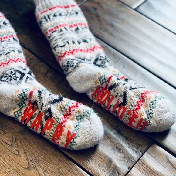 Indigo Kids’ Sherpa-Lined Reading Socks - Picture 2 of 6